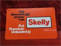 Skelly Gas double sided sign.