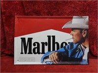 Marlboro Cigarette metal sign.