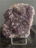 Large amethyst quartz specimen