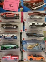 10 hot wheels