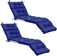 Chaise Lounge Cushions 74.5x22in  2 Pcs