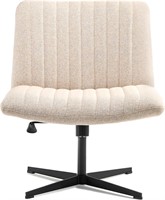 LEAGOO Armless Office Desk Chair  Adjustable