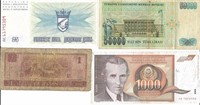 LOT OF 4  FOREIGN PAPER MONEY