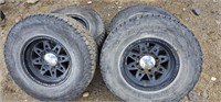 (4) Hankook Dynapro LT265/75R16 Tires