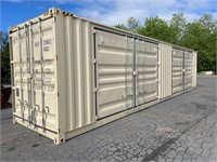 Used 40 FT High Cube Multi Door Container