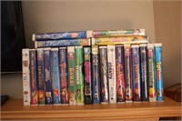 Collection of  children VHS tapes, Disney,