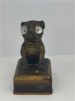 Rare Austrian Bulldog Pocket Watch Holder