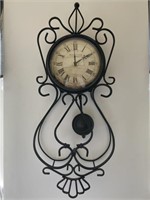 Sterling & Noble Metal Wall Clock
