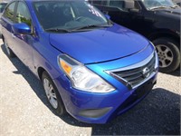 2017 NISSAN VERSA COLD A/C