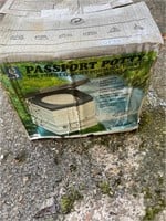 Passport Potty- Box got wet, potty looks new
