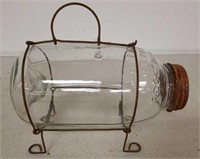 9in. Glass Minnow Trap