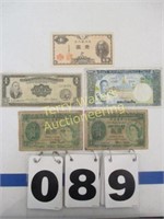 Yen, Hong Kong, Philippines, Du Laos Currency