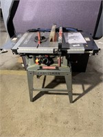 Craftsman table saw 10 inch comes with 2.7 hp