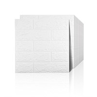 Sodeno 20 PCS White 3D Wall Panels, 29 sq.feet