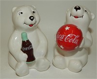 Playful Coca-Cola Polar Bears
