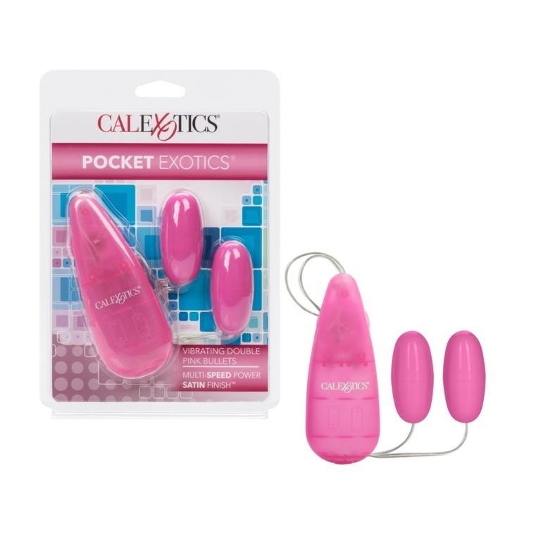 CALEXOTICS Pocket Exotics Vibrating Doub...