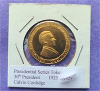 Presidential Series Token Calvin Coolidge