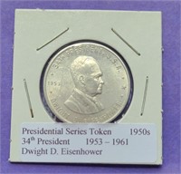 Presidential Series Token Dwight D. Eisenhower