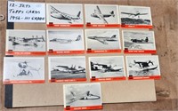 12-Jets Topps cards, 1956- Hi Grade