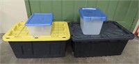 4 Storage Totes