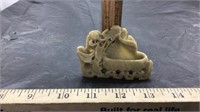 Carved soapstone/marble item