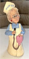 1991 Frumps Nurse "Shirley Bendover" Figurine