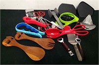 kitchen utensils, some are vintage