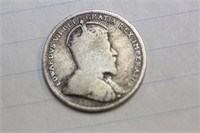 1902 Silver Canada Quarter