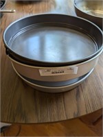 (3) large cake pans