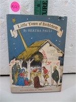1963 Little Town of Bethleham Christmas Carol Book