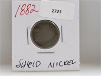 1882 Shield Nickel