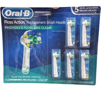 New Oral B Floss Action Replacement Brush Heads,