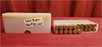 260 Rem ammo and brass, 11 rounds loaded, 9