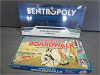 Boardwalk & Sentropoly (Sealed) Board Games
