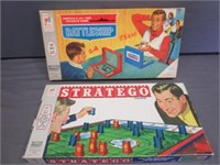 1960's Vintage Battleship & Stratego Games