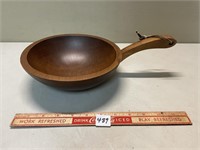 BIRCH HANDLED BOWL M AND M