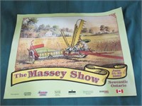 The Massey Show - 2003    23 x 171/2"