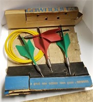 Vtg Lawn Dart Set by Regent