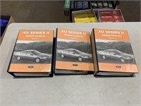 Ford AU Series II Repair Manuals x 3