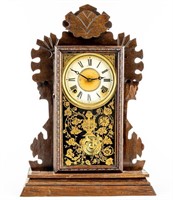 Antique New Haven Kitchen Mantle Clock