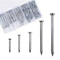 Brick Steel Nails Assortment Kit (220 pcs), Galvan