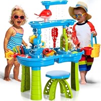 WF408  Doloowee Water Table Toy, 3-Tier, Ages 3-12