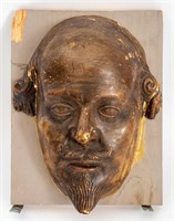 William Shakespeare Carved Wood Mask