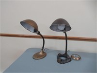 Vintage Desk Lamps / Lampes de bureau vintage