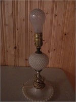 Old Milk glass Lamp