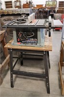 DELTA 10" DELUXE BENCH SAW WITH STAND