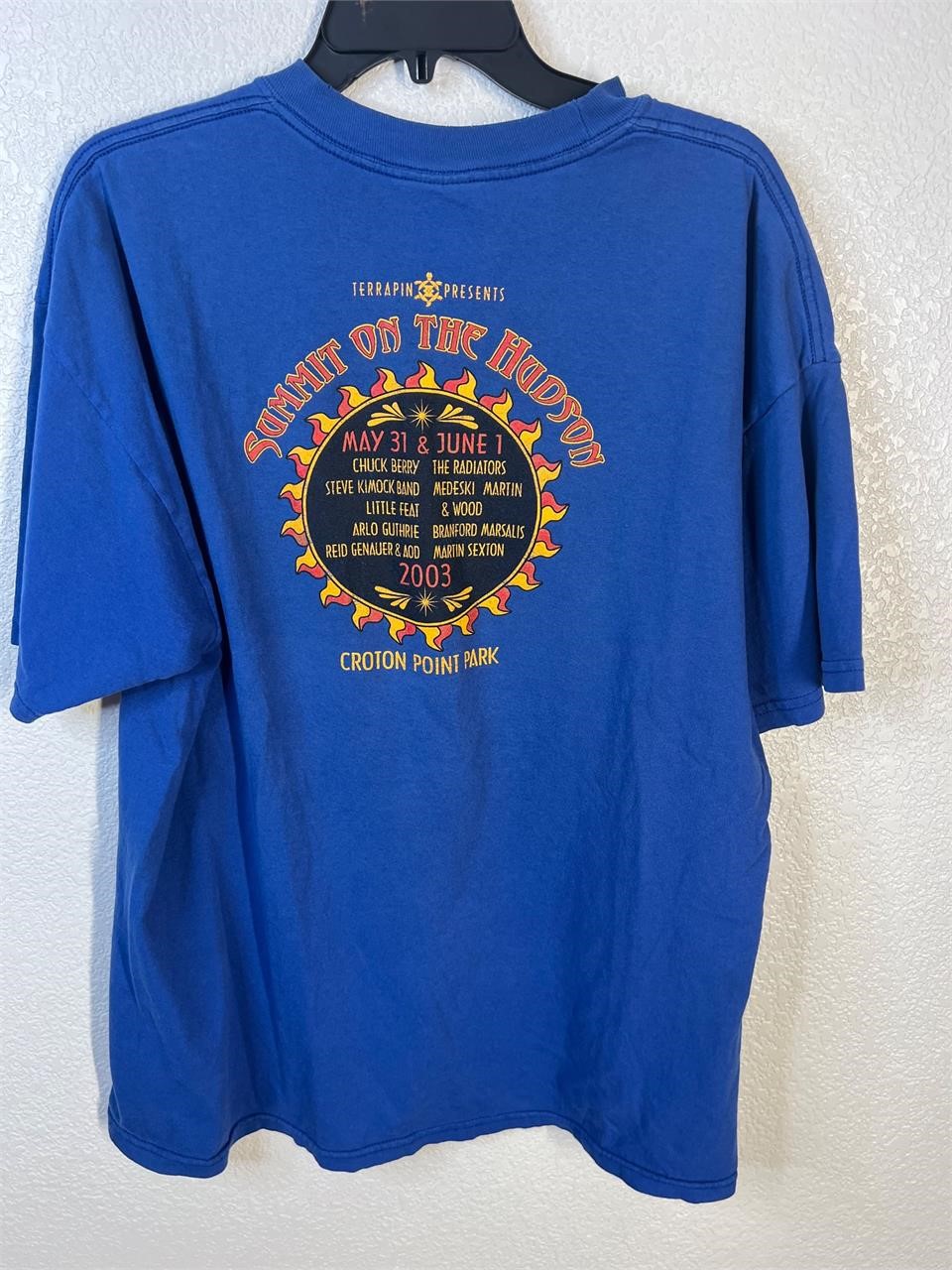 2003 Concert Shirt Chuck Berry Shirt