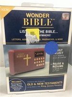 Wonder Bible with charging cable