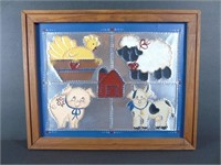 Cute Framed Farm Art