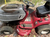 RIDING LAWN MOWER, WHITE 42" CUT